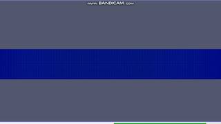 Pressure Animation in Paraview for 2D Channel flow test 3