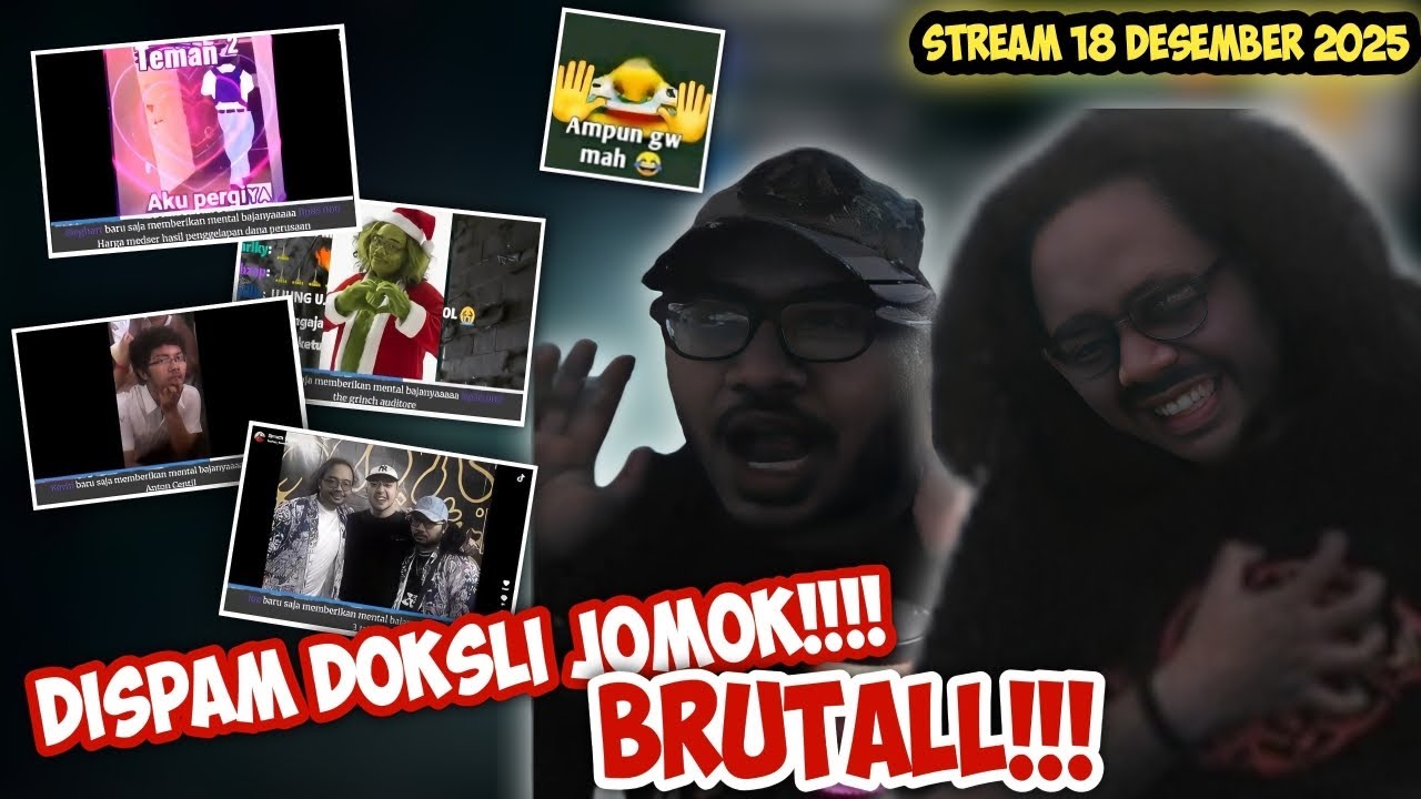 DISPAM DOKSLI JOMOK BRUTAL!!! - Kompilasi Medishare Reza Auditore