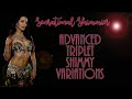 Belly Dance Lessons with Sahira | Shimmies - Advanced Triplet Shimmy Variations