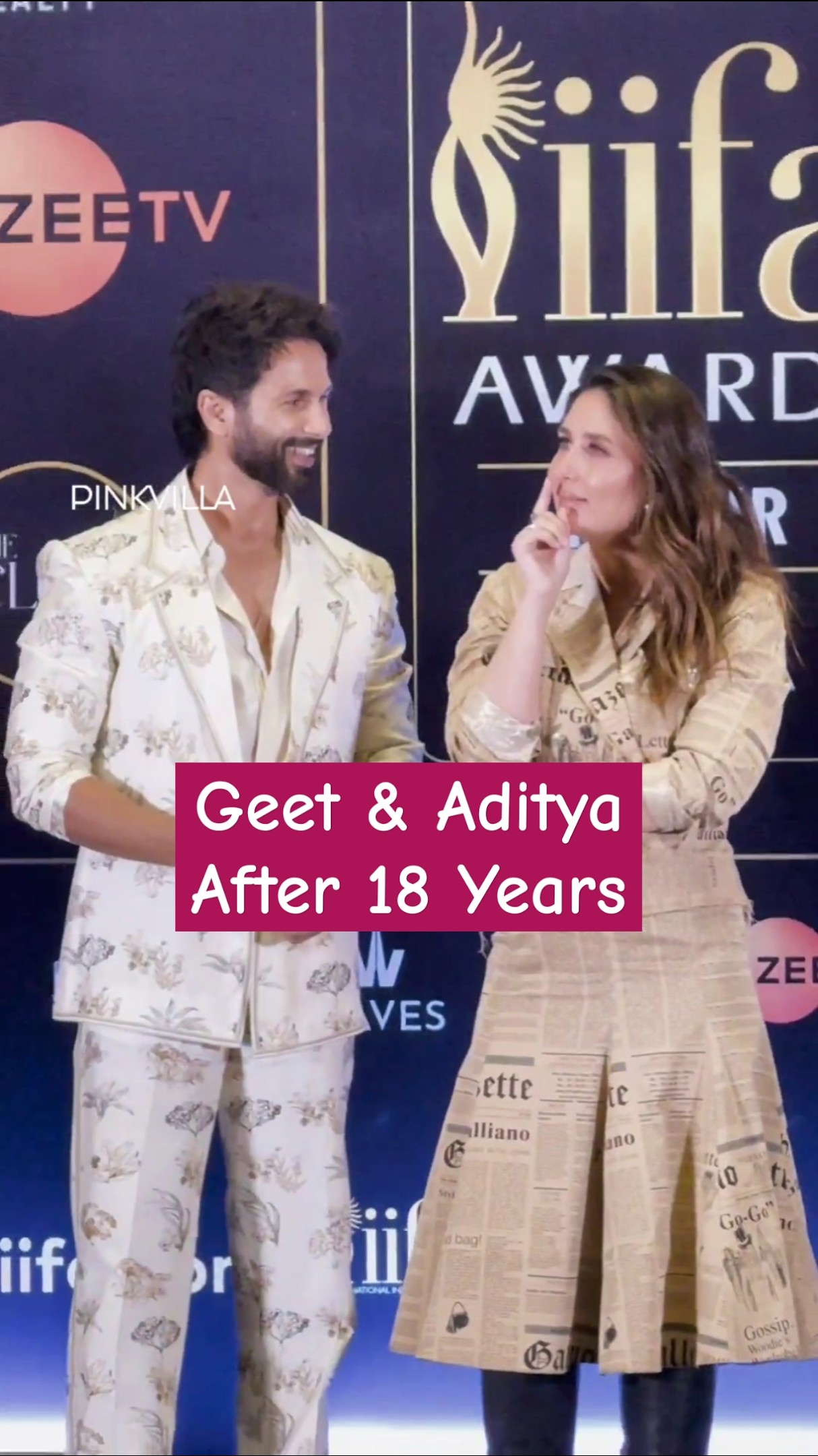 Jab Kareena Kapoor Khan Met Shahid Kapoor ?? | #shorts #bollywood #viralvideo #trending