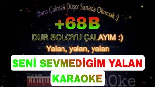 Seni Sevmedigim Yalan arabeks karaoke (İbrahim Tatlıses)Türkçe Piano Karaoke Resimi