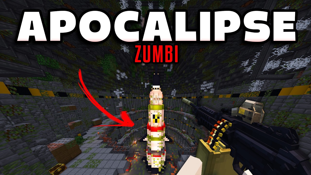 FUI NO BUNKER DO FOGUETE NO APOCALIPSE ZUMBI