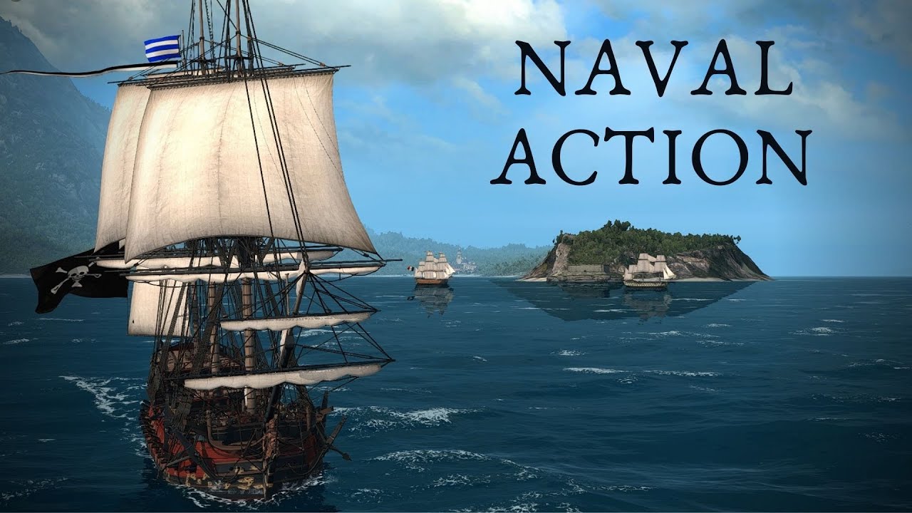 Naval Action - битва за порт: Bugle Cay 🤨