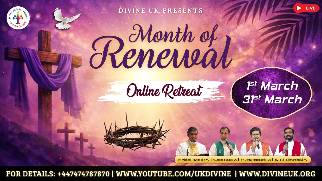 (LIVE) Month of Renewal (7 March 2026) Divine UK