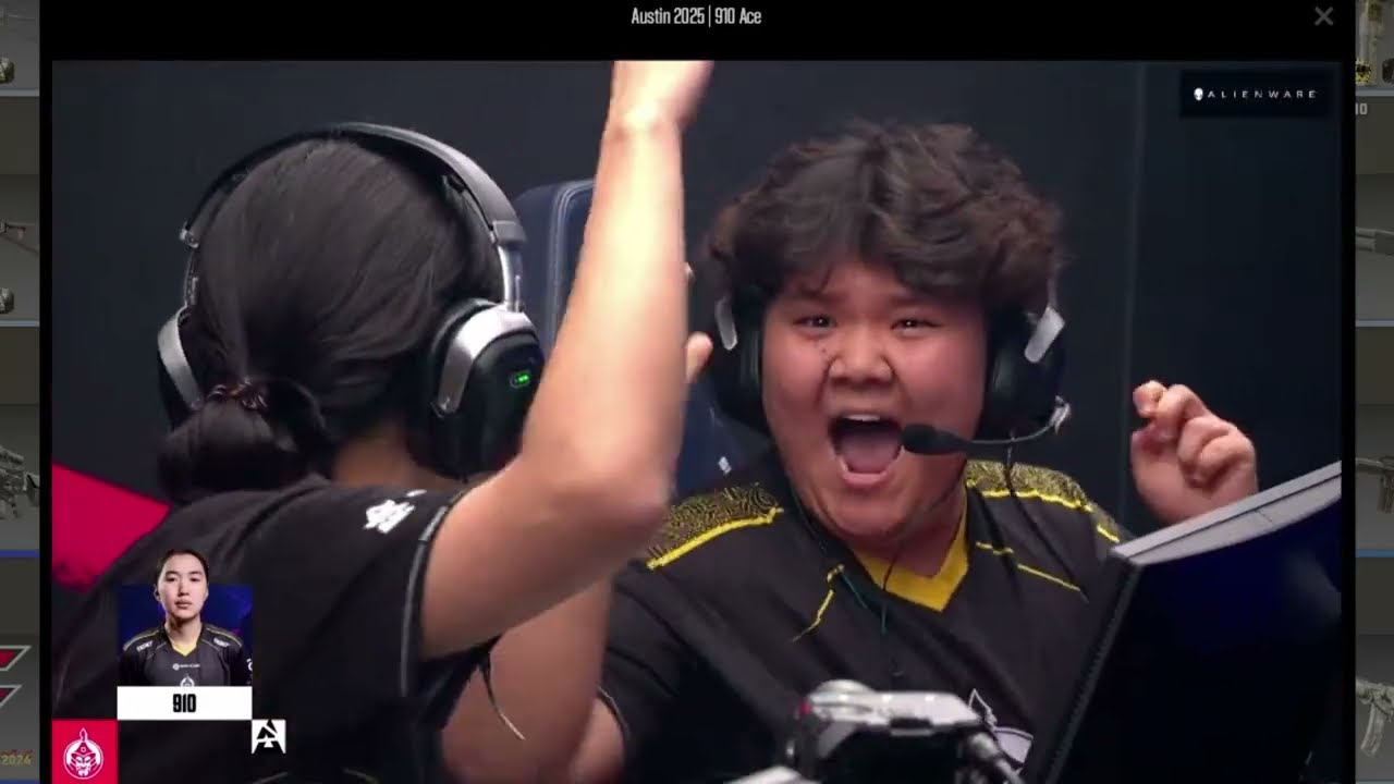 910 MAJOR FINAL ACE AUSTIN 2025 SOUVENIR MIRAGE HIGHLIGHT VITALITY - THE MONGOLZ