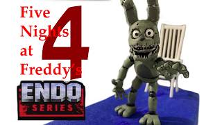 Endo-Series Plushtrap Figure! FNAF 4 Custom Figure
