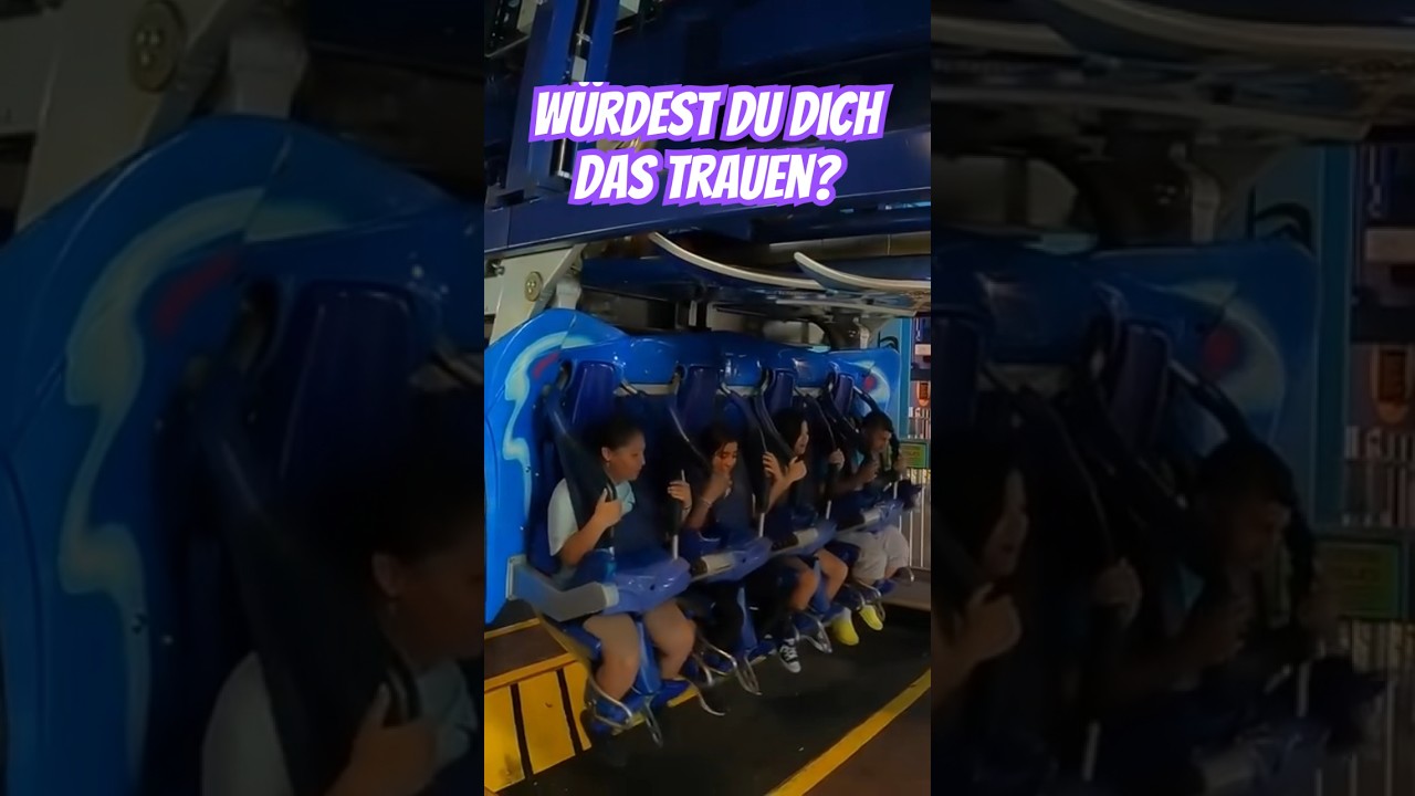 Verstörende Liege-Achterbahn! 😨 Traust du dich?