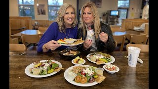 Heather Baker and Nichole Niemann visit Taziki's
