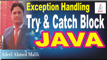 exception handling try catch block use in java in urdu hindi