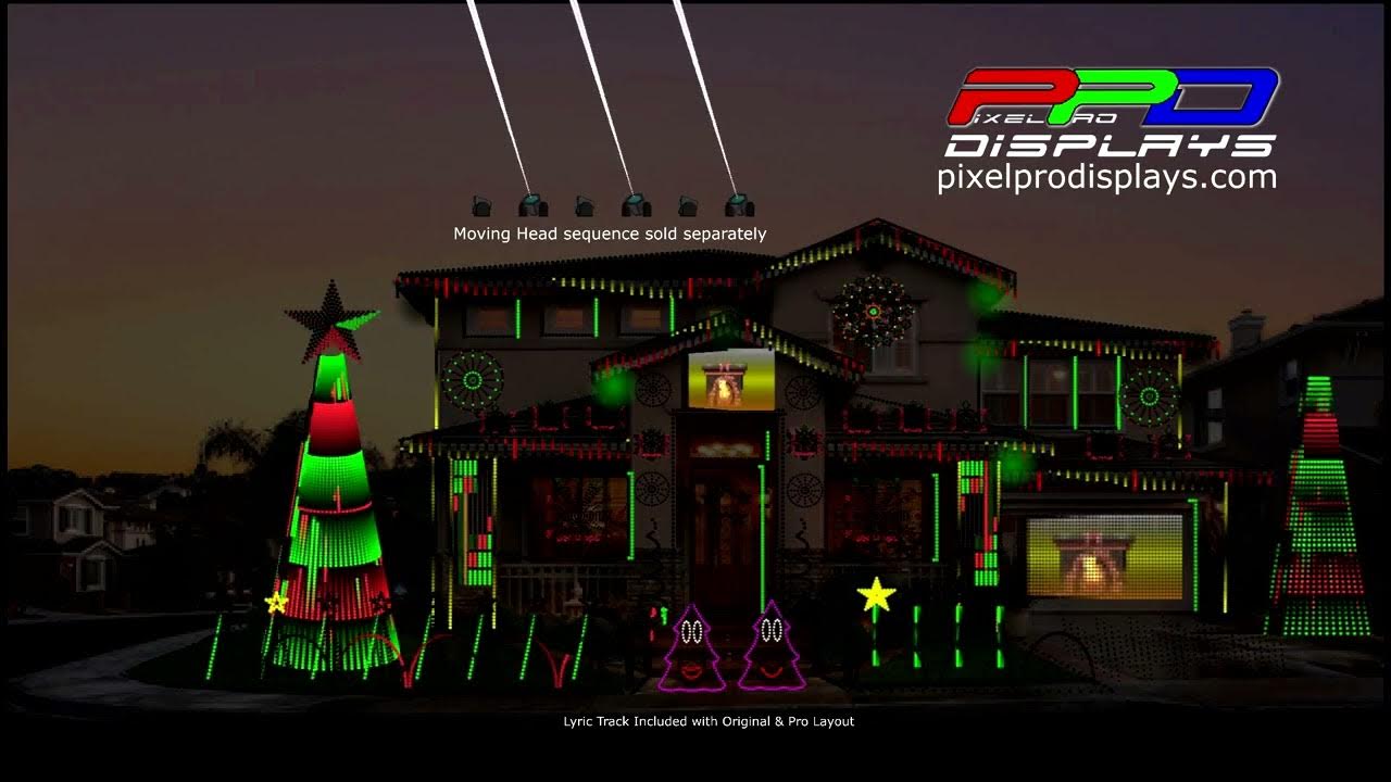 Blackmores Night Christmas Eve xLights Moving Head Sequence YouTube