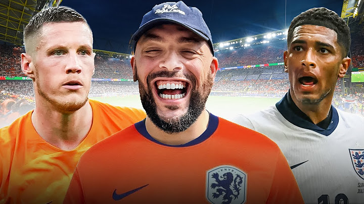 Halve Finale Van EK Meemaken.. (Nederland Vs Engeland)