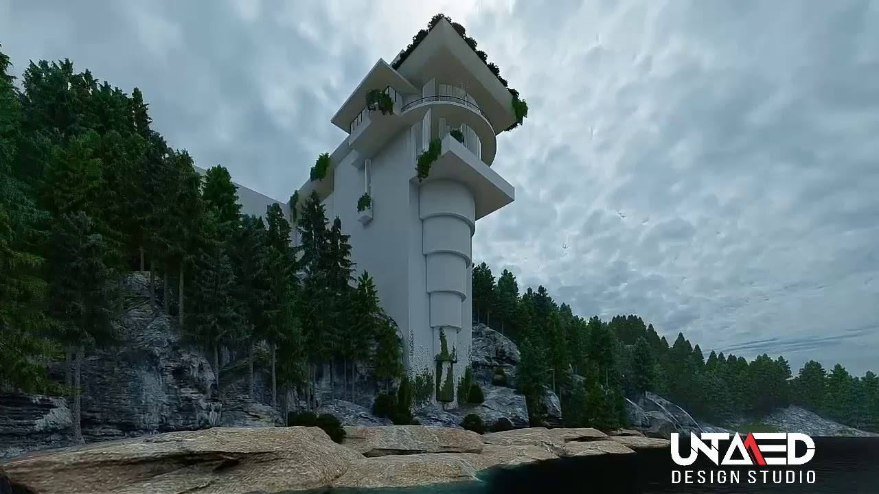 Frank Loyd Wright's Unbuilt Masterpiece - The Seacliff Residence