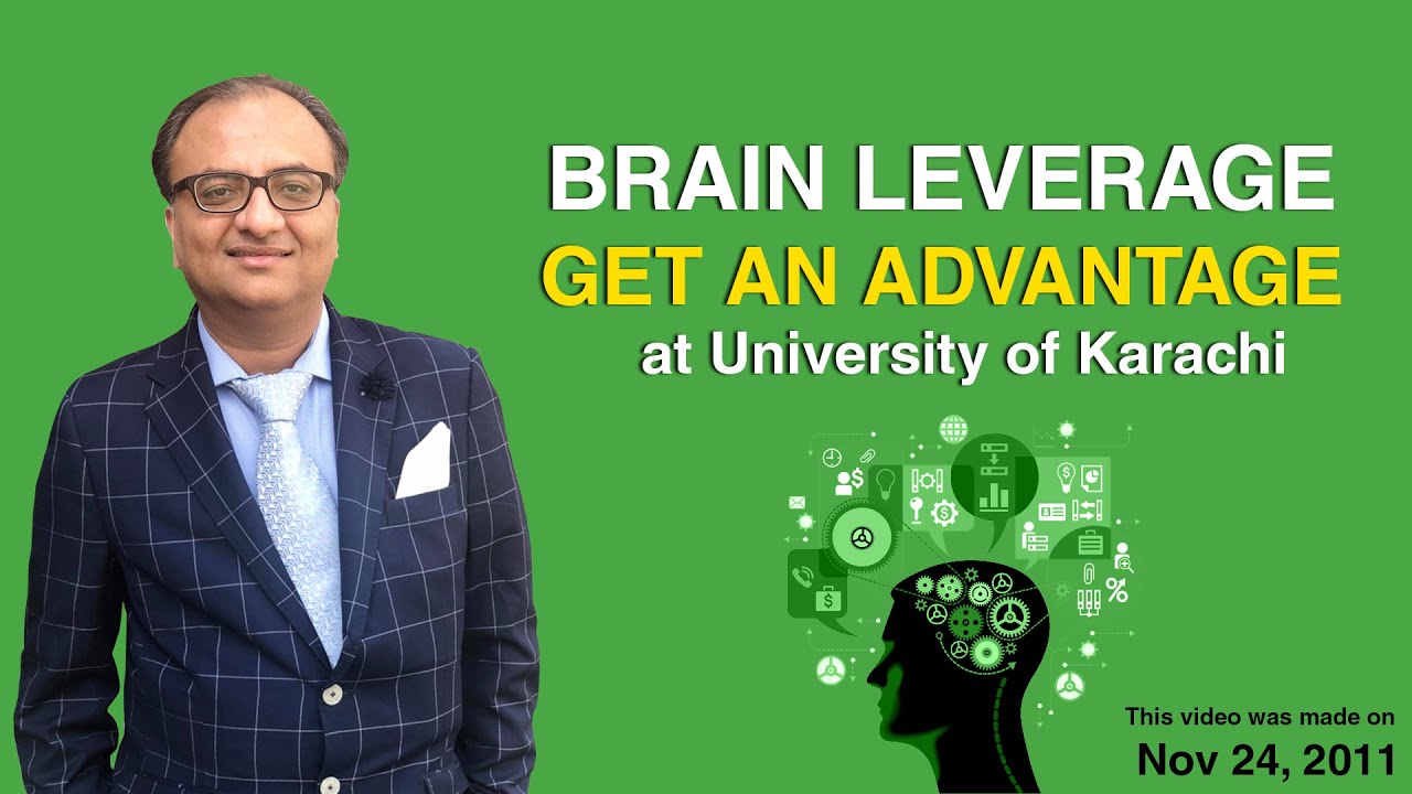 Thumbnail for Brain Leverage Get an Advantage at University of Karachi by Rehan Allahwala
