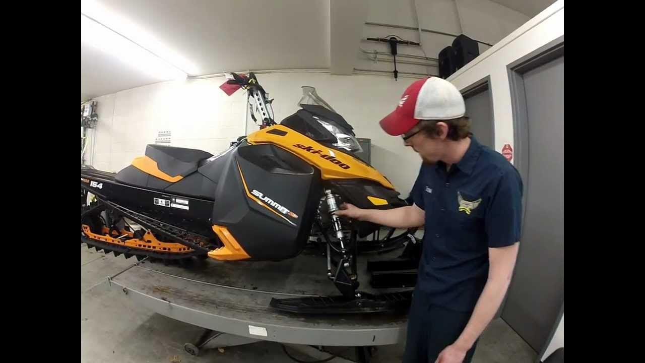 Snowmobile Front Suspension Basics by DJ of Birds Of Prey Motorsports