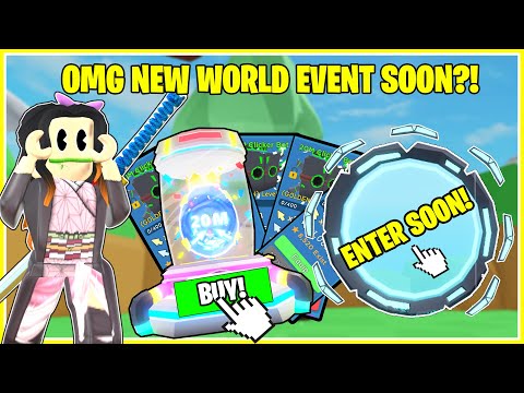 CLICKER SIMULATOR *NEW* WORLD EVENT PORTAL!? *20M EGG EVENT* NEW TOKEN CURRENCY?! AND MORE! -ROBLOX