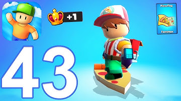 Stumble Guys - PEPPERONI 2100 - Gameplay Walkthrough Part 42 (Android, iOS)