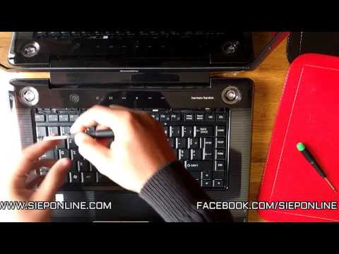 Toshiba Satellite A300 A350 Keyboard, Battery, Hard Disk, Memory Replacement Repair |SIEPONLINE|