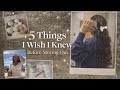 5 Thing I Wish I Knew Before Moving Out| 🤍Stepping into Faith | 🕊️Christian Car Diary Series | ✨
