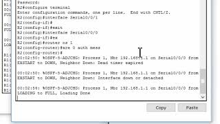 CCNA Security How to configure OSPF MD5 authentication