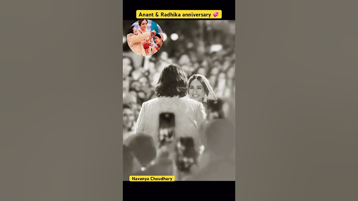Anant Ambani & Radhika Merchant First Anniversary #anantambani #radhikamerchant #shortsfeed #shorts