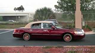 CLEAN RED RUM LINCOLN LOWRIDER