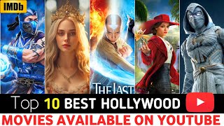 Top 10 Latest Hollywood Hindi Dubbed Movies / Available On YouTube