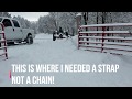 Stuck In The Snow:13 Yr. Old to the Rescue