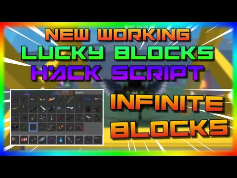 New] ROBLOX, Lucky Blocks Battlegrounds, Hack / Script, Infinite Items &  More
