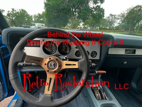 Mustang II Cobra II Drive Video