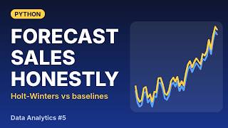 Python Data Analytics #05: Forecasting Weekly Retail Sales