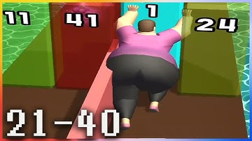 Fat Pusher - Gameplay Walkthrough - Levels 21-40