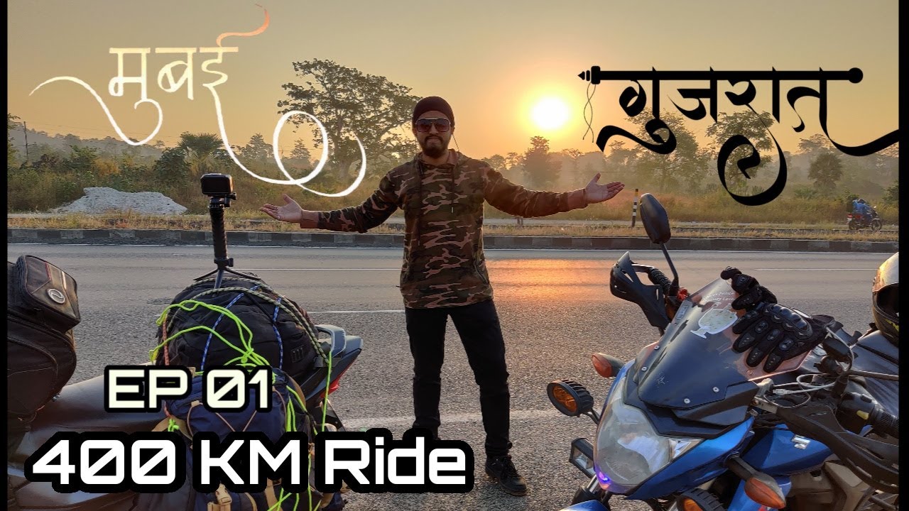 Mumbai To Gujarat 400 KM Bike Ride Ride To Unity EP 1 Statue of