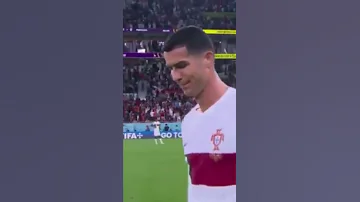 واقف مصدوم كرستيانو رونالدو 