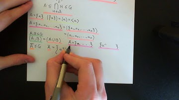 Subgroups Generated by Subsets of a Group Part 2