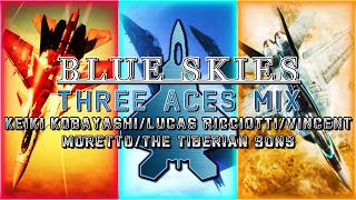 BLUE SKIES - Three Aces Mix (Keiki Kobayashi/@LucasRicciottiMusic/@HaarasNC/@TheTiberianSons)