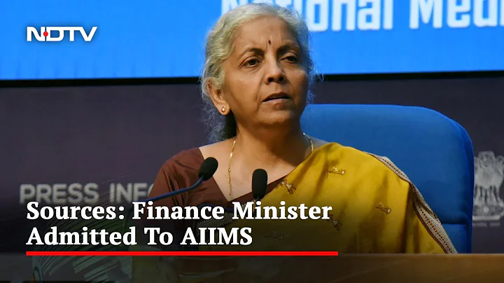 Finance Minister Nirmala Sitharaman Admitted To AI...