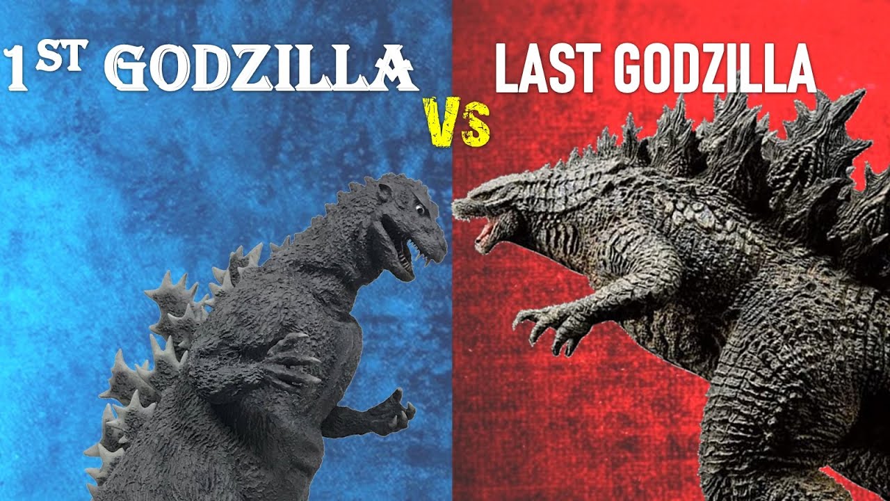 Godzilla 1954 vs Godzilla 2021 ll Let's Compare - YouTube