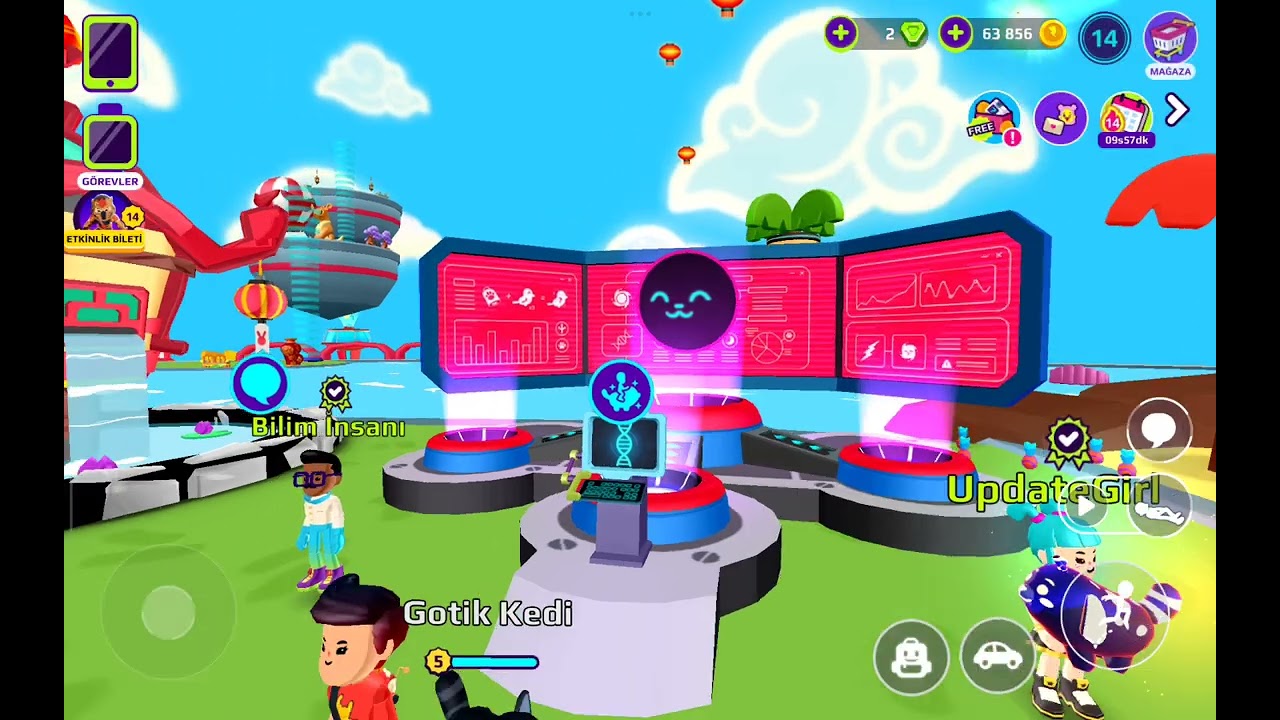 binek gotik kedi yaptım