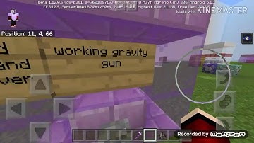 How to make a gravity gun in minecraft no mods or addons