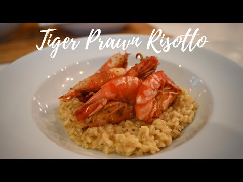 Video: Risotto Met Champagne En Tijgergarnalen