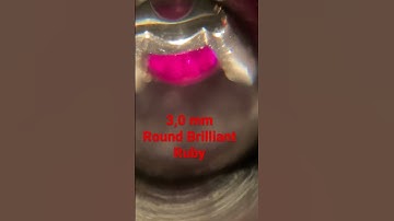 Testing Ruby Melee Round Brilliant #gemology #ruby #jewelryappraisal #jewelryeducation #jewelry TBBW