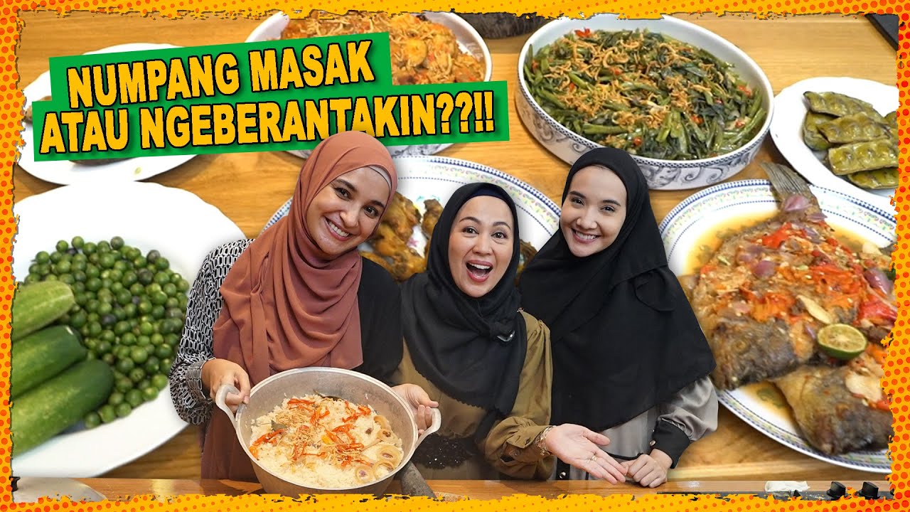 NUMPANG MASAK DI DAPUR THE SUNGKAR || BERANTAKAN BANGET!!