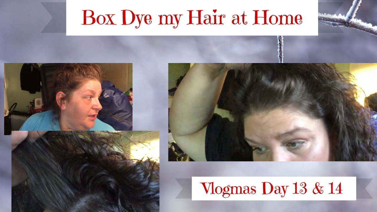 Box Dye my Hair at Home L’Oréal Preference 4 Dark Brown Vlogmas Day