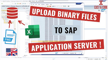 Upload Binary Files to SAP Application Server [english]