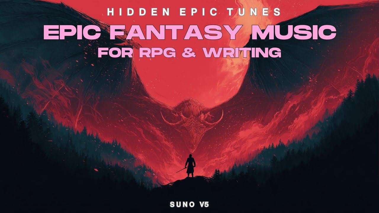 Epic Fantasy Music for RPG & Writing – AI Orchestral Cinematic Mix