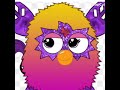 Cute star furby girl dancing