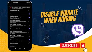 Untick Vibrate When Ringing On Viber. |Technologyglance screenshot 4