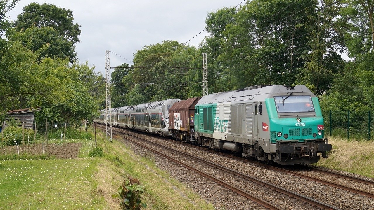 Des trains en Île-de-France - Avril à Juillet 2024