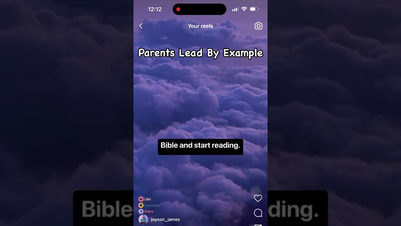 Planting seeds of faith starts at home!  