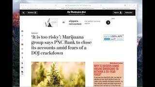 Marijuana Banking: Issues and Resolution